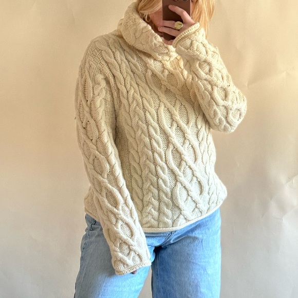 Inis Crafts Wool Sweater - Picture 3 of 4